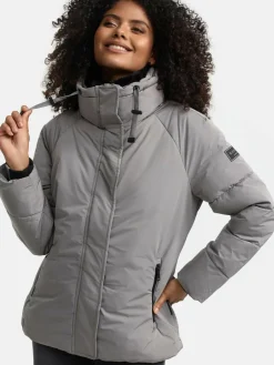 Navahoo Jacken & Westen<Damen Winterjacke - Frostii XIV grau uni