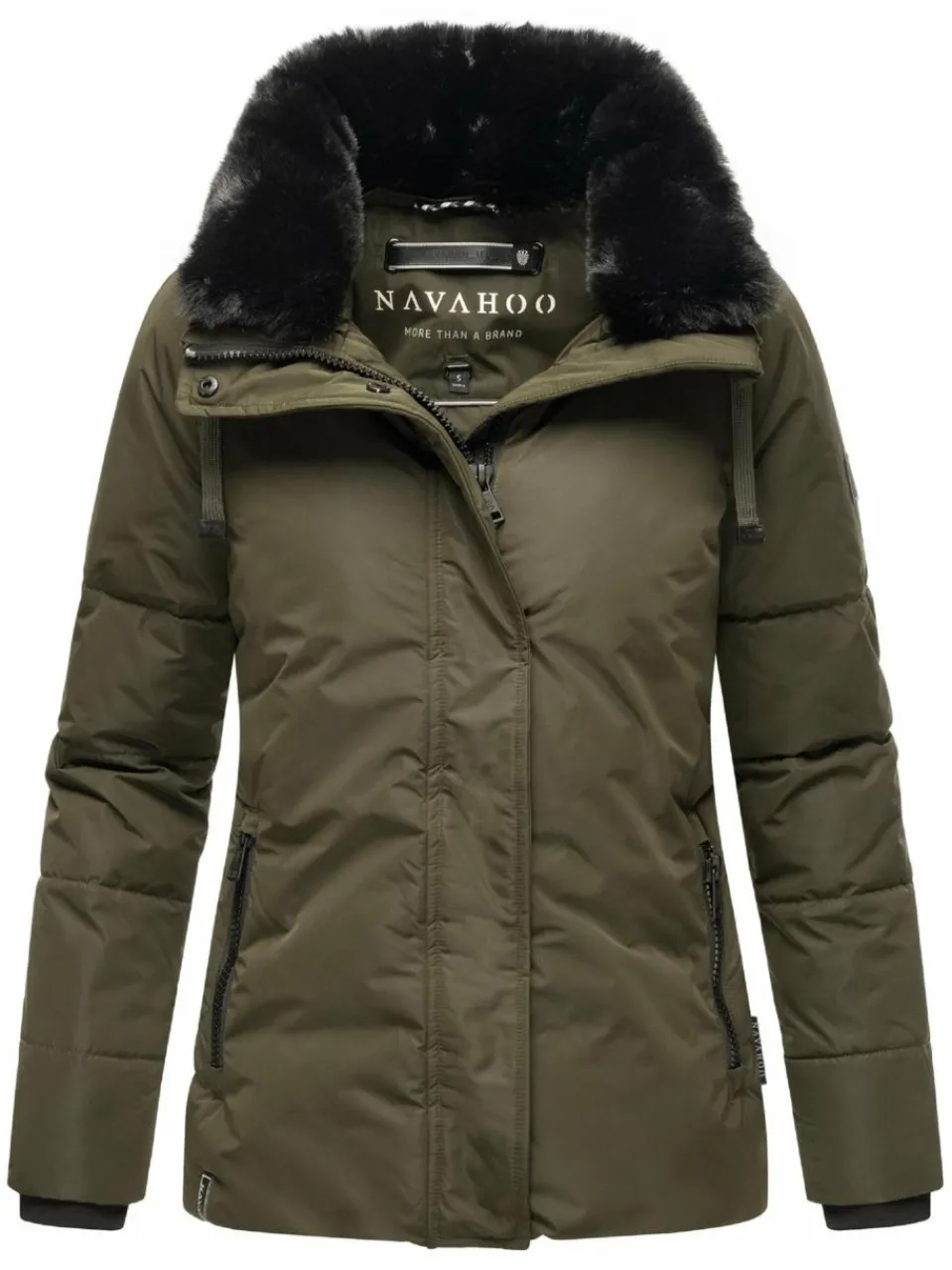 Navahoo Jacken & Westen<Damen Winterjacke - Frostii XIV oliv uni