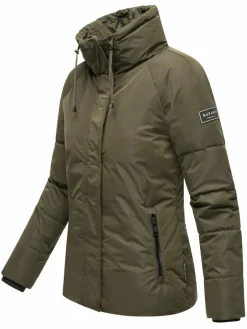 Navahoo Jacken & Westen<Damen Winterjacke - Frostii XIV oliv uni