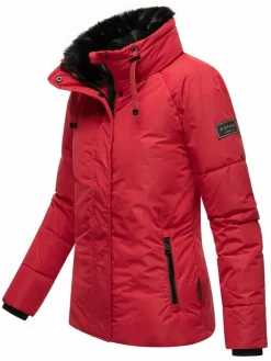 Navahoo Jacken & Westen<Damen Winterjacke - Frostii XIV rot uni