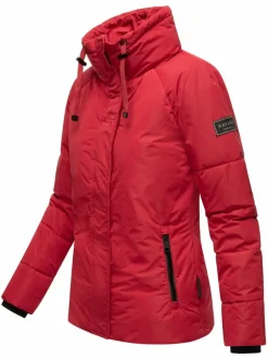 Navahoo Jacken & Westen<Damen Winterjacke - Frostii XIV rot uni