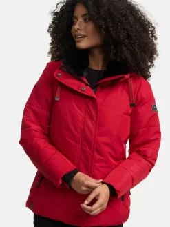 Navahoo Jacken & Westen<Damen Winterjacke - Frostii XIV rot uni