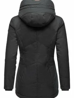 Ragwear Jacken & Westen<Damen Winterjacke - Gordon schwarz gemustert