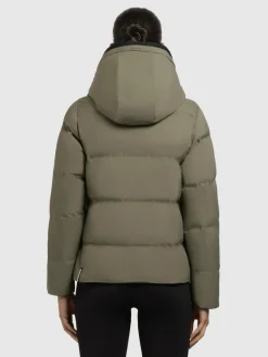 Khujo Jacken & Westen<Damen Winterjacke - Liev-YM grün uni