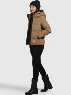 Khujo Jacken & Westen<Damen Winterjacke - Liev-YM beige uni