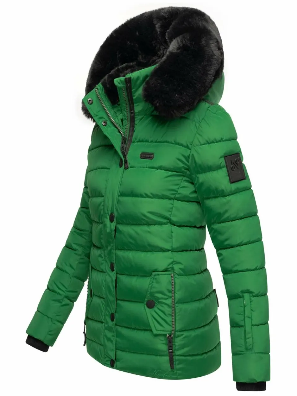 Navahoo Jacken & Westen<Damen Winterjacke - Milianaa grün uni