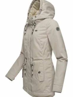 Ragwear Jacken & Westen<Damen Winterjacke - Monadis Black Label grau uni