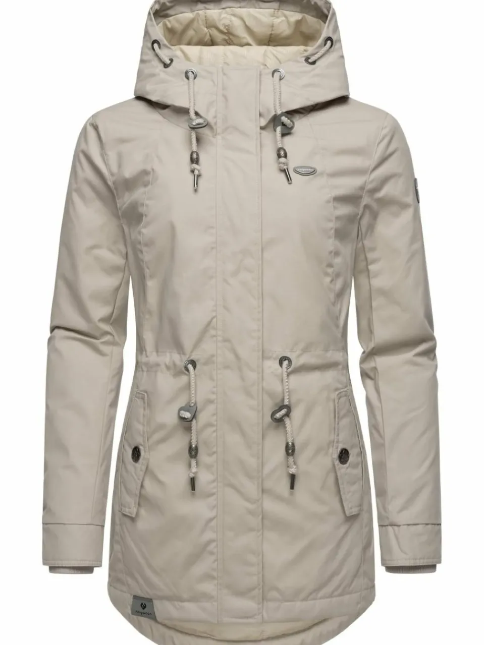 Ragwear Jacken & Westen<Damen Winterjacke - Monadis Black Label grau uni