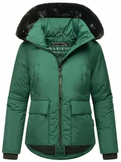 Marikoo Jacken & Westen<Damen Winterjacke - Morinaa XVI grün uni