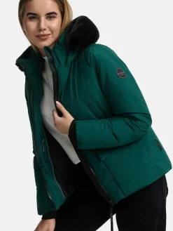Marikoo Jacken & Westen<Damen Winterjacke - Morinaa XVI grün uni