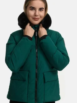 Marikoo Jacken & Westen<Damen Winterjacke - Morinaa XVI grün uni