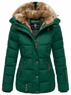 Marikoo Jacken & Westen<Damen Winterjacke - Nekoo grün uni