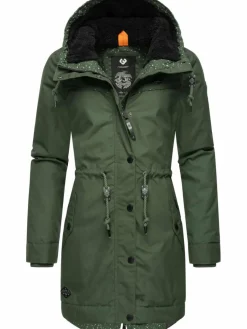 Ragwear Jacken & Westen<Damen Winterjacke - YM-Canny oliv uni