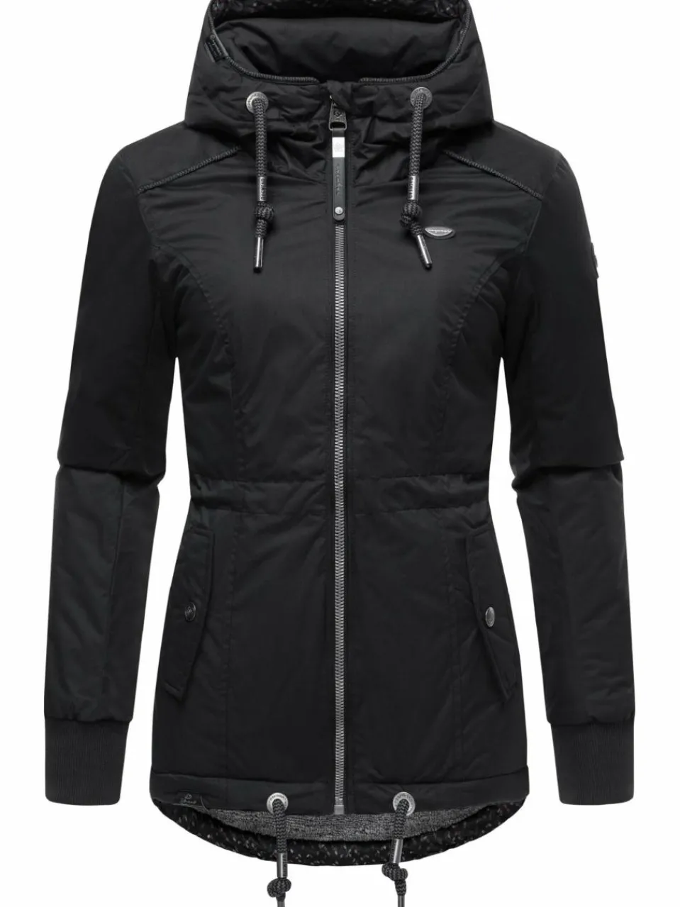 Ragwear Jacken & Westen<Damen Winterjacke - YM-Danka schwarz uni