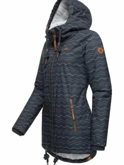 Ragwear Jacken & Westen<Damen Winterjacke - Zuzka Winter marine uni