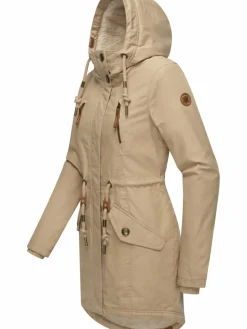 Ragwear Jacken & Westen<Damen Wintermantel - Elsie taupe uni