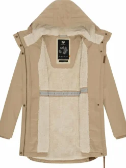 Ragwear Jacken & Westen<Damen Wintermantel - Elsie taupe uni