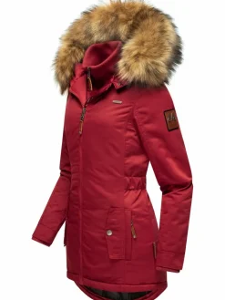 Marikoo Jacken & Westen<Damen Wintermantel - Sanakoo rot uni