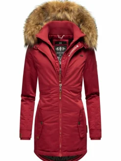 Marikoo Jacken & Westen<Damen Wintermantel - Sanakoo rot uni