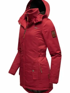 Marikoo Jacken & Westen<Damen Wintermantel - Sanakoo rot uni