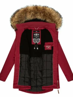 Marikoo Jacken & Westen<Damen Wintermantel - Sanakoo rot uni