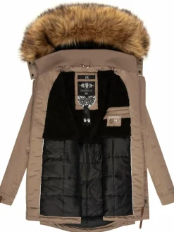 Marikoo Jacken & Westen<Damen Wintermantel - Sanakoo taupe uni