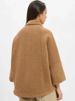 Fuchs Schmitt Jacken & Westen<Damen Wolljacke camel uni