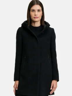 Gil Bret Jacken & Westen<Damen Wolljacke schwarz uni