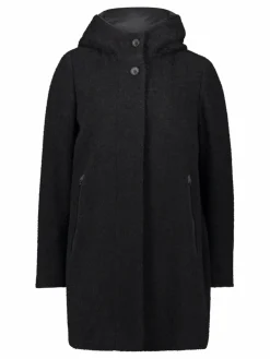 Gil Bret Jacken & Westen<Damen Wolljacke schwarz uni