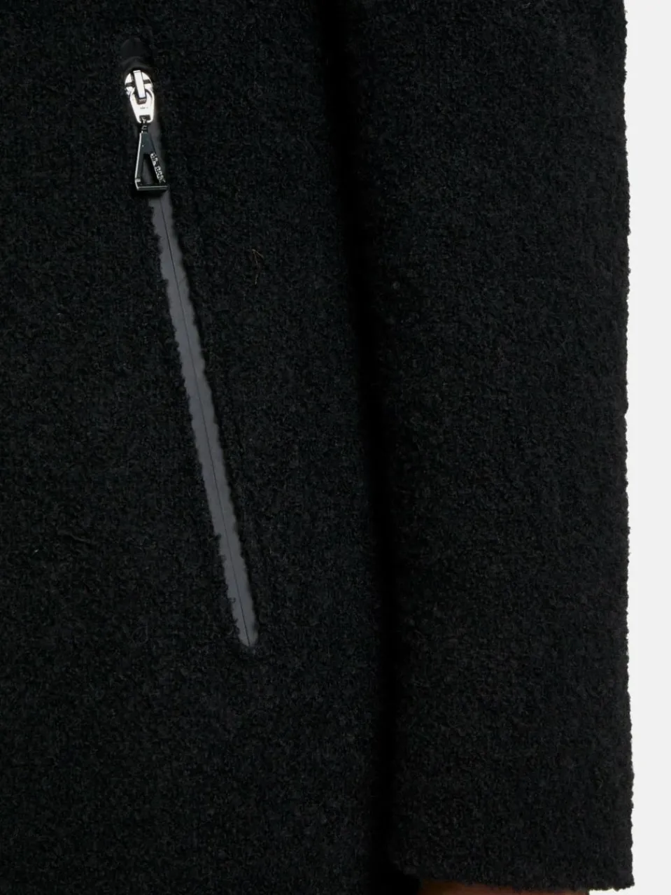 Gil Bret Jacken & Westen<Damen Wolljacke schwarz uni