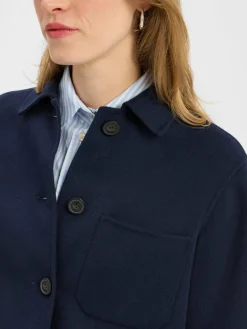 Weekend Max Mara Jacken & Westen<Damen Wolljacke - Nordica marine uni