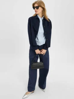 Weekend Max Mara Jacken & Westen<Damen Wolljacke - Nordica marine uni