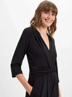 Betty Barclay Hosen<Damen-Jumpsuit schwarz uni