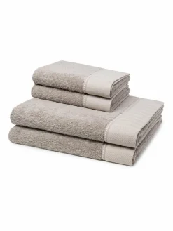 Damen Möve Heimtextilien>Handtuchset 4-teilig - Brooklyn