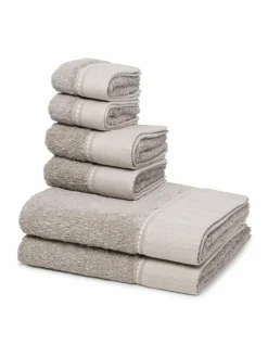 Damen Möve Heimtextilien>Handtuchset 6-teilig - Brooklyn