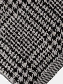 Möve Heimtextilien<Handtuchset 4-teilig - Brooklyn schwarz gemustert