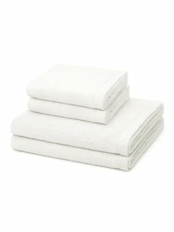 Cawö Heimtextilien<Handtuchset 2-teilig - Lifestyle weiß uni