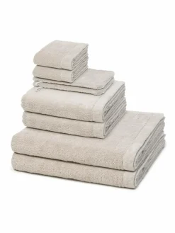 Cawö Heimtextilien<Handtuchset 8-teilig - Lifestyle beige uni