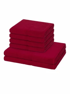 Damen Möve Heimtextilien>Handtuchset 6-teilig - Pearl