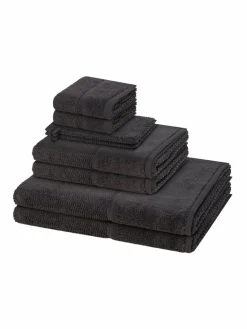 Möve Heimtextilien<Handtuchset 8-teilig - Pearl grau uni