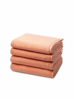 Ross Heimtextilien<Handtuchset 4-teilig - Sensual Skin pink uni