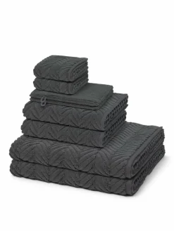 Ross Heimtextilien<Handtuchset 8-teilig - Sensual Skin grau uni