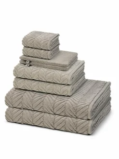 Ross Heimtextilien<Handtuchset 8-teilig - Sensual Skin braun uni