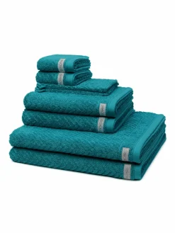 Ross Heimtextilien<Handtuchset 8-teilig - Smart grün uni