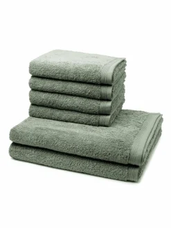 Damen Möve Heimtextilien>Handtuchset 6-teilig - Superwuschel