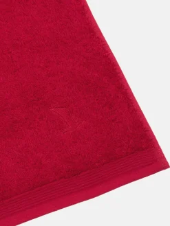 Möve Heimtextilien<Handtuchset 2-teilig - Superwuschel rot uni