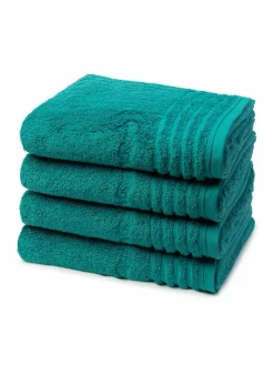 Vossen Heimtextilien<Handtuchset 4-teilig - Vienna Style Supersoft blau hellblau uni