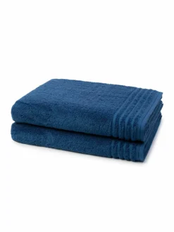 Vossen Heimtextilien<Handtuchset 2-teilig - Vienna Style Supersoft blau uni