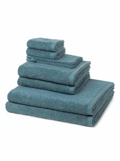 Ross Heimtextilien<Handtuchset 8-teilig - Vita grün uni