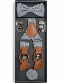 Herren Finshley & Harding London Gürtel & Hosenträger>Herren Accessoire-Set